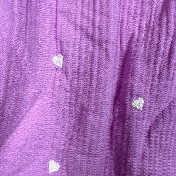 Cat & Jack Embroidered Heart Peplum - Picture 3 of 10